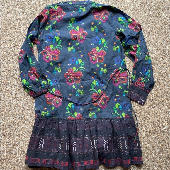 NWoT Anthropology Rose Garden button up dress, shirt size small - Picture 4 of 4